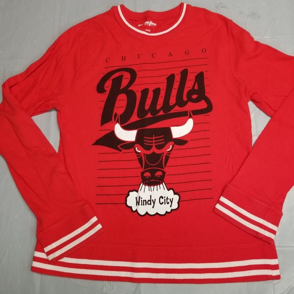 Women's Chicago Bulls Jordan Windy City Sweater L - Picture 5 of 6